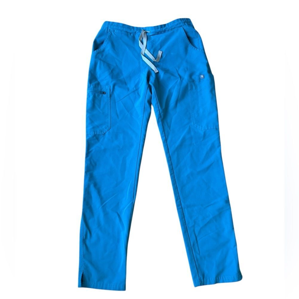 FIGS Teal Yola Scrub Bottoms Womens Size XS